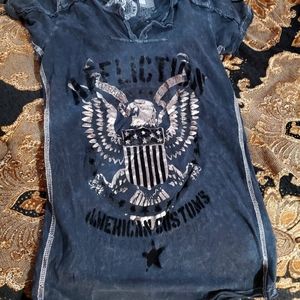 Womens Affliction top size small